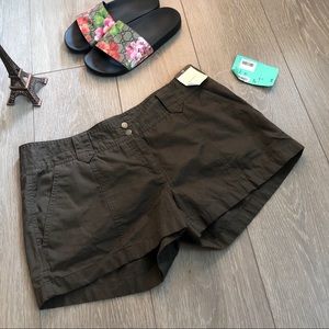 NEW Halogen Bermuda Rolled Cotton Shorts Nordstrom
